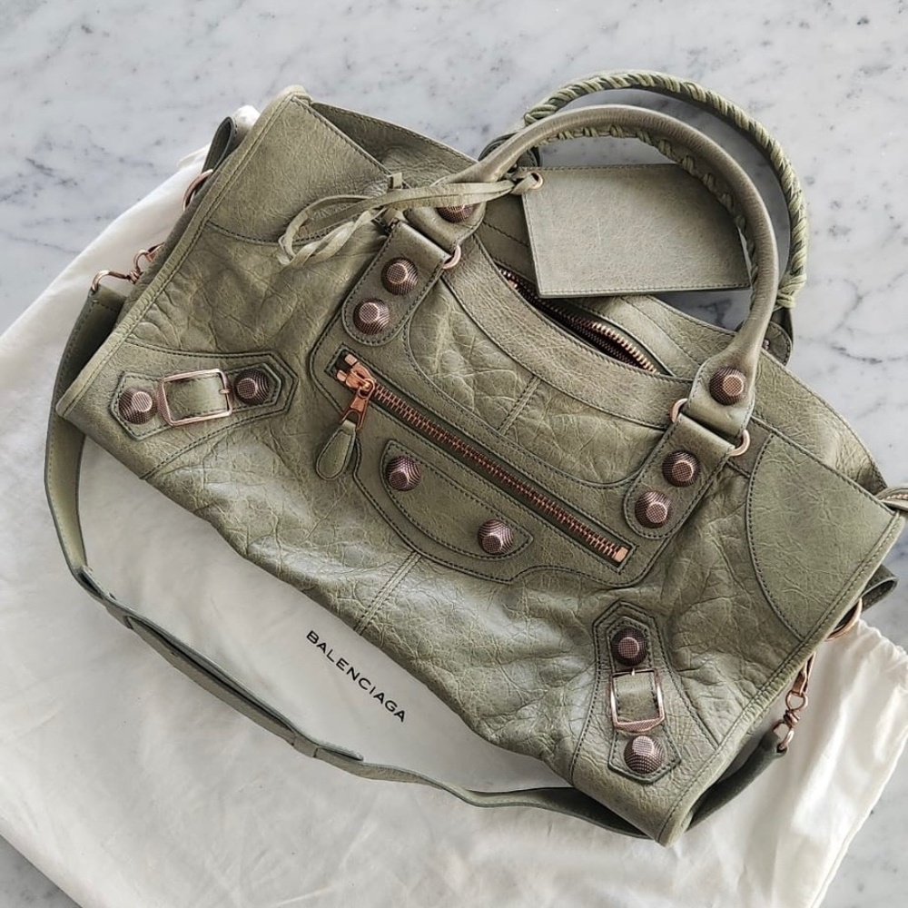 BNWT Balenciaga Part Time Bag – Rare w/ rose gold hardware